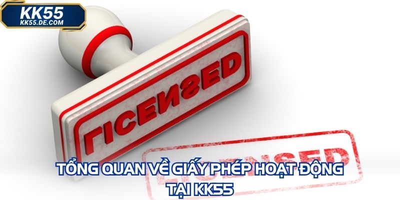 Tổng quan về giấy phép hoạt động tại KK55