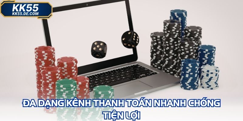 Đa dạng kênh thanh toán nhanh chóng tiện lợi