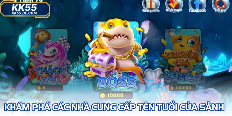 Khám phá các nhà cung cấp tên tuổi của sảnh